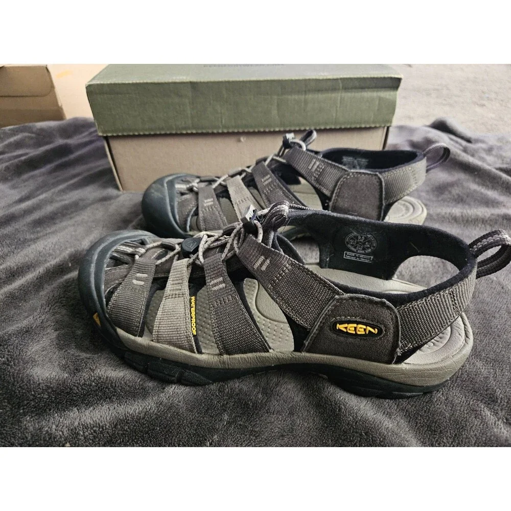 Keen Men's Nreport H2 Black Olive/Brindle 9.5